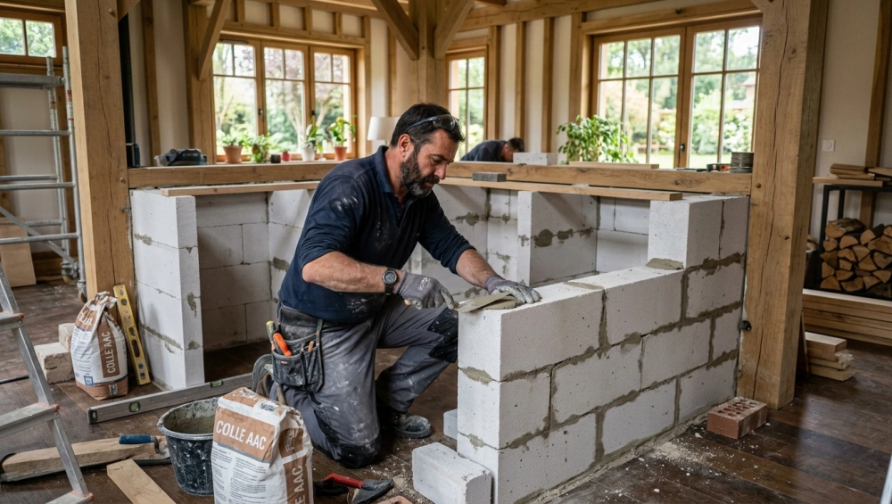 Cuisine en béton cellulaire : l'idée bizarre qui fonctionne vraiment