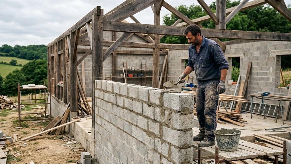 Peut-on laisser un mur en parpaing sans enduit ?