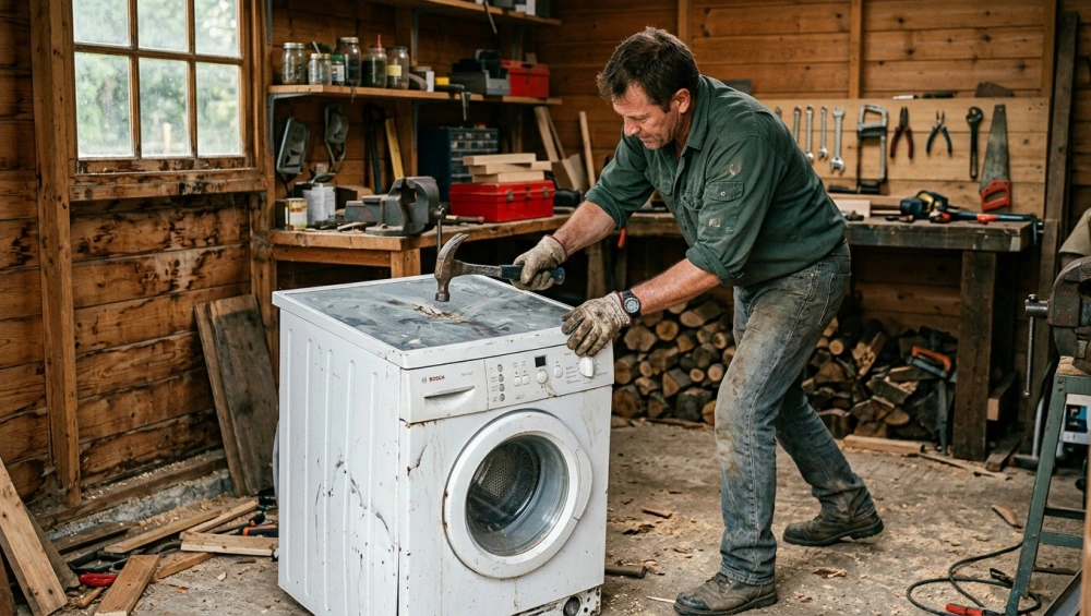 Machine à laver bruit marteau-piqueur : causes, diagnostic et solutions