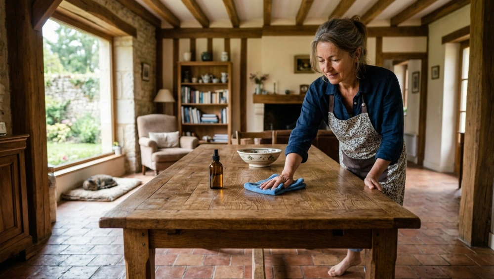 Nettoyer un meuble en bois verni avec du vinaigre : bonne ou mauvaise idée ?