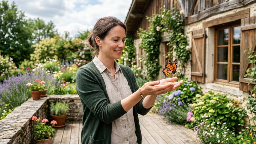 Papillon dans la maison : signification et guide pratique